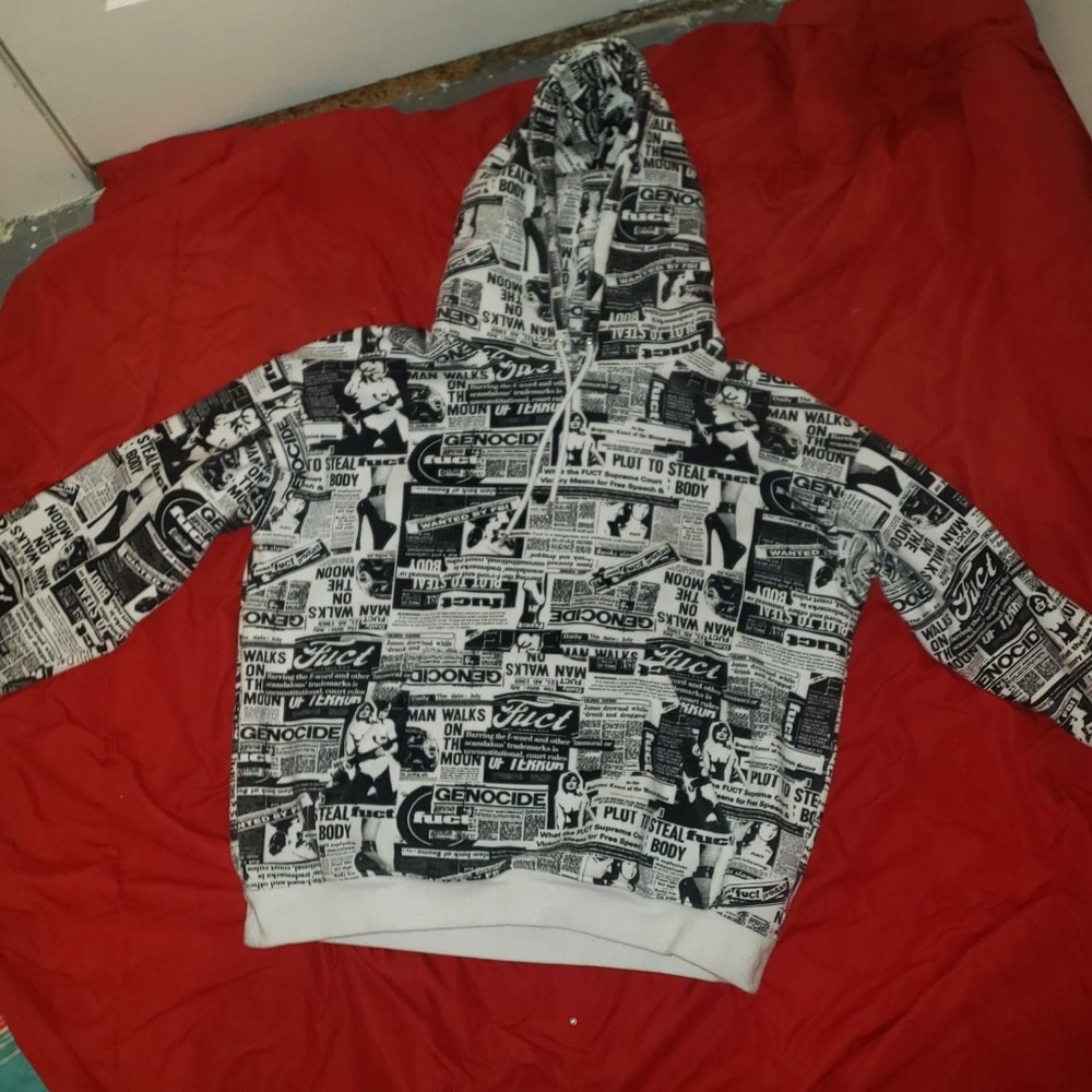 FUCT NEWSPAPER HOODIE